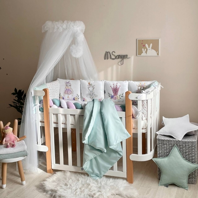set lejerie 7 piese magic cat